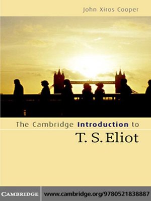cover image of The Cambridge Introduction to T. S. Eliot